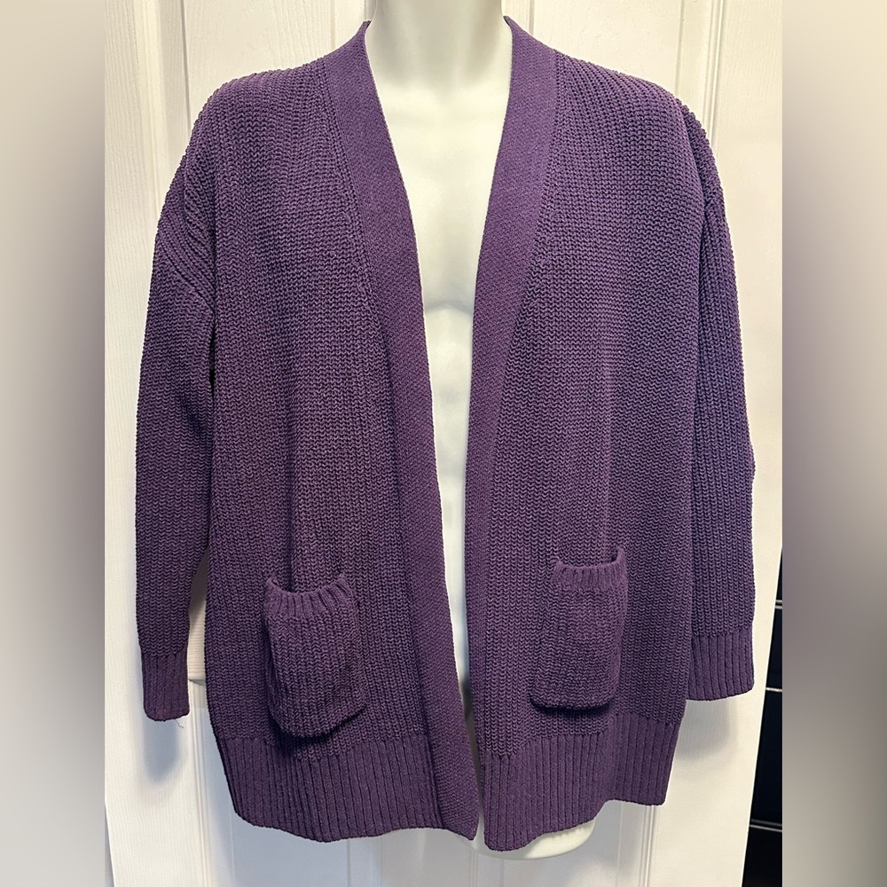 Womens terra & sky open front cardigan size 1X - Picture 1 of 10